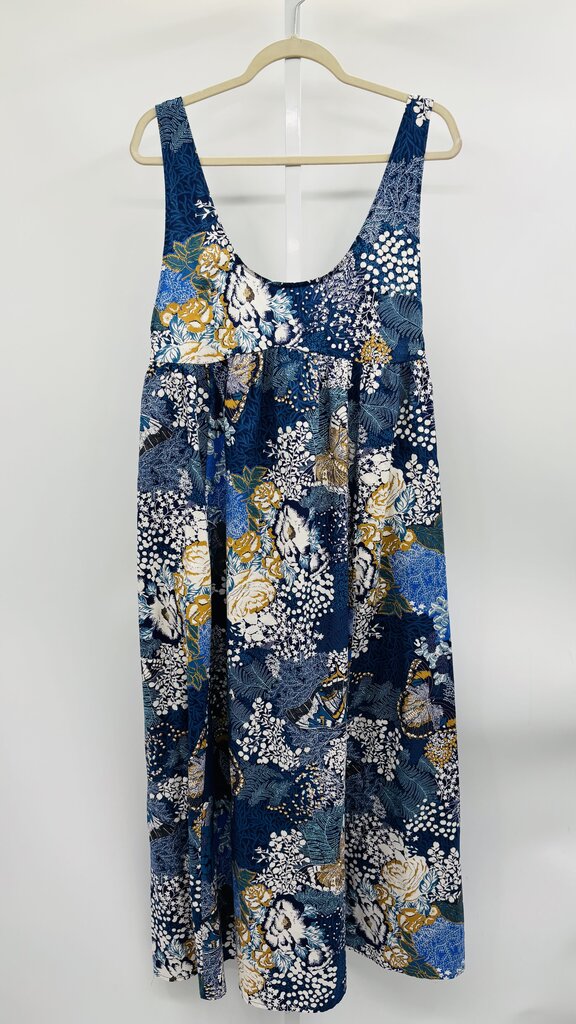 Lyrebird Dress Navy S