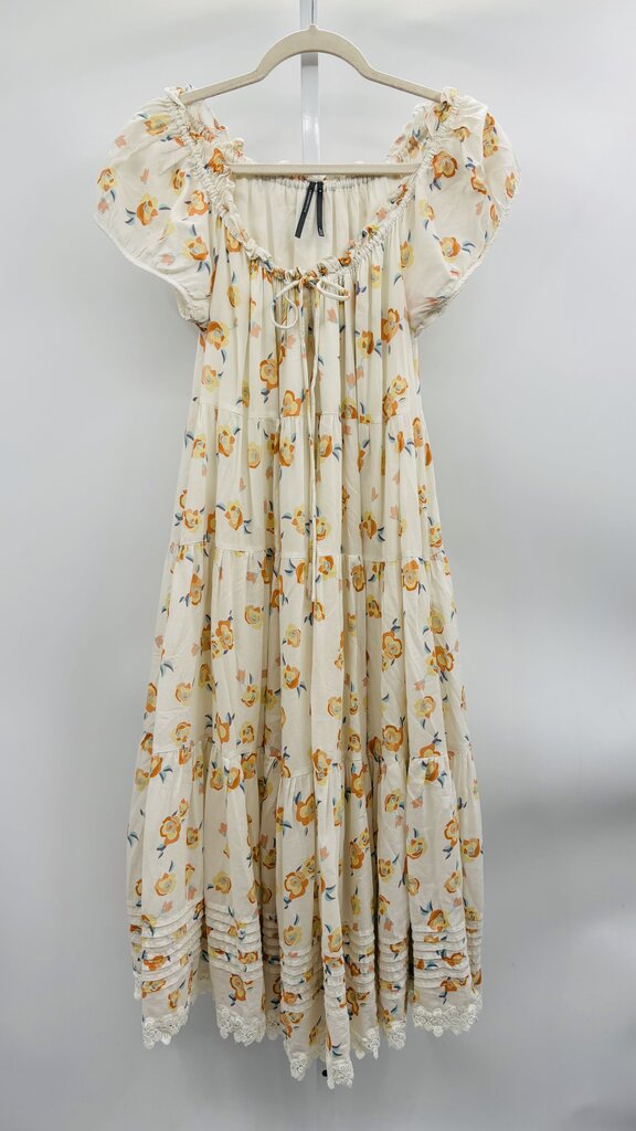 Anthropologie Maxi Dress White M