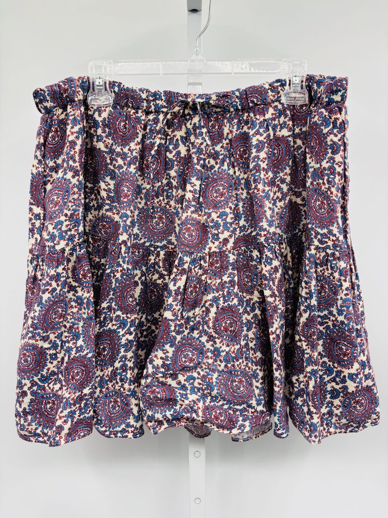 J. Crew Skirt Blue XL