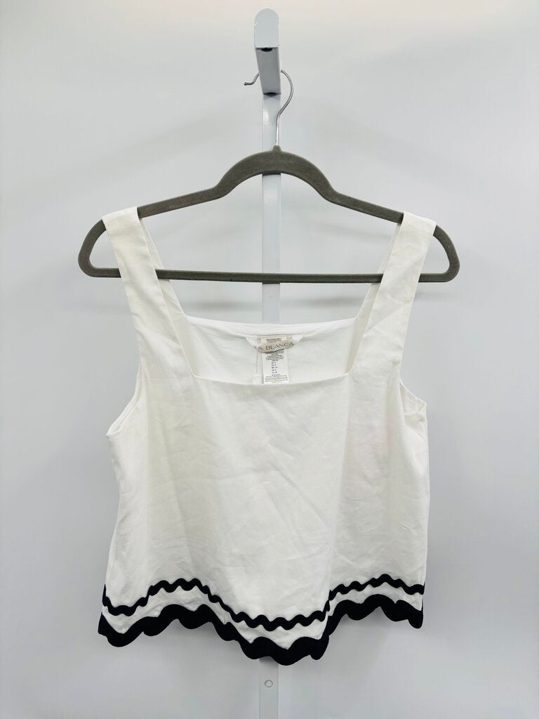 La Blanca Pants Set White S