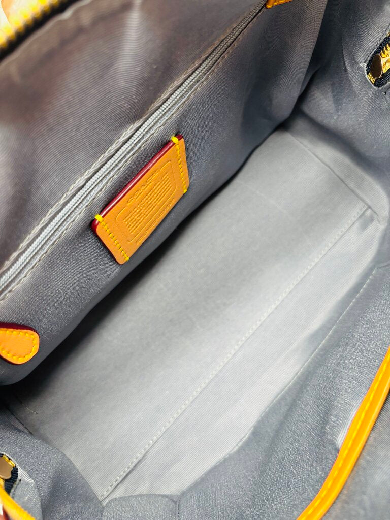 Coach Handbag Denim Signature