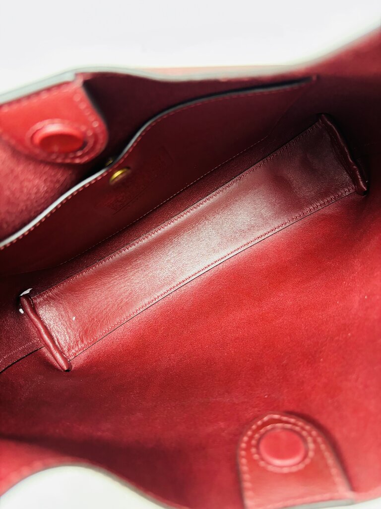 Coach Handbag Burgundy
