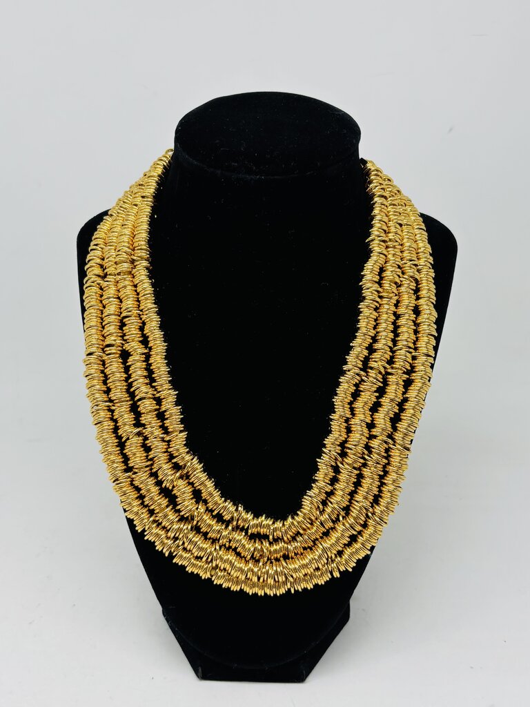 KHOI Necklace Gold 8" Adj