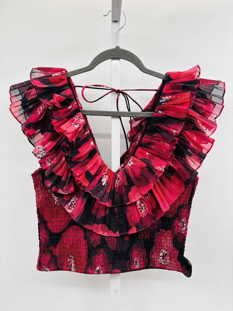 Ollari Top Burgundy M