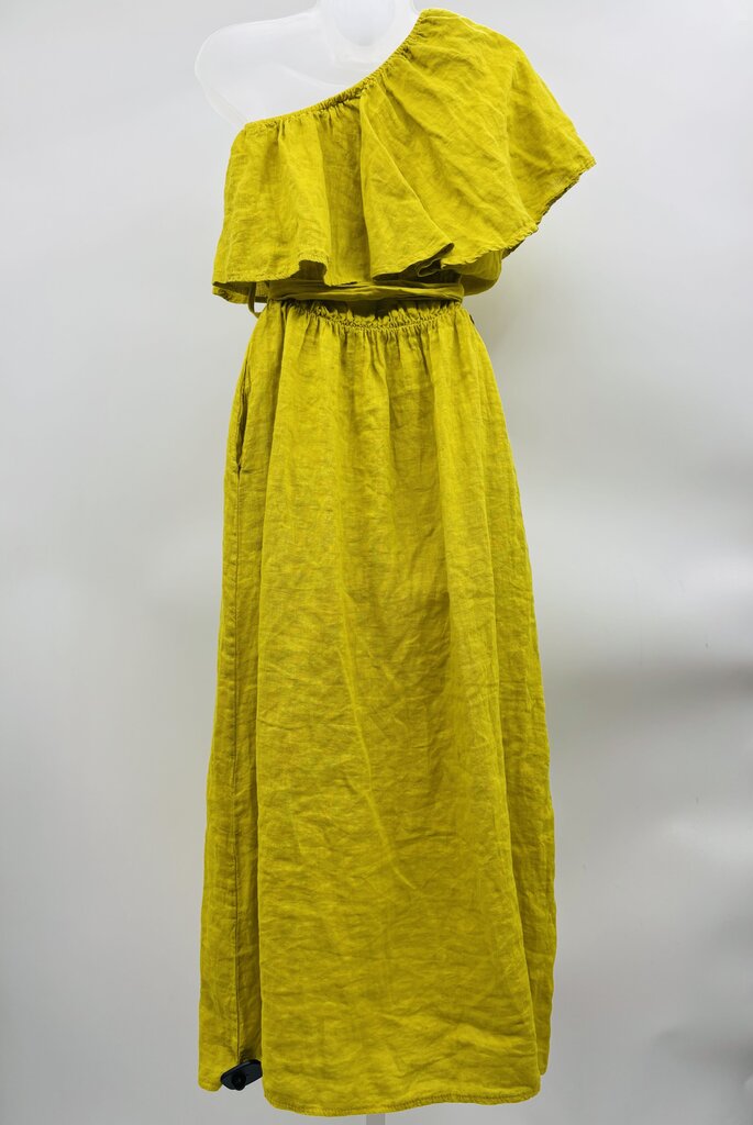 Puro Lino Dress Yellow M
