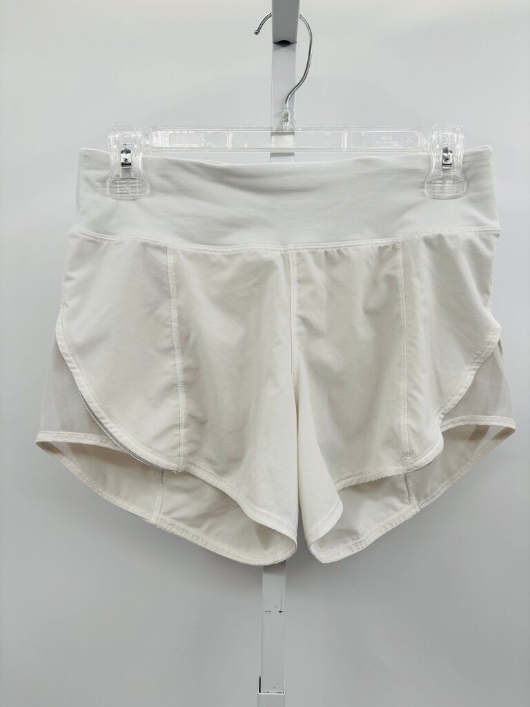 Lululemon Active Shorts White 4