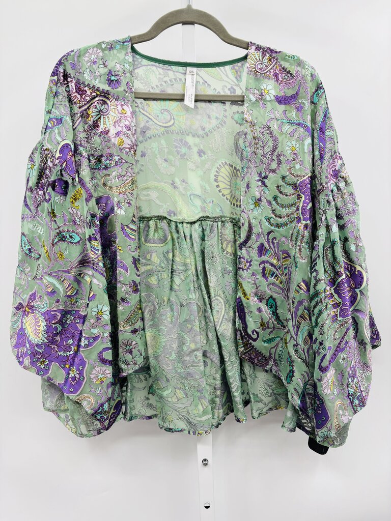 Urban Outfitters Kimono Green OS