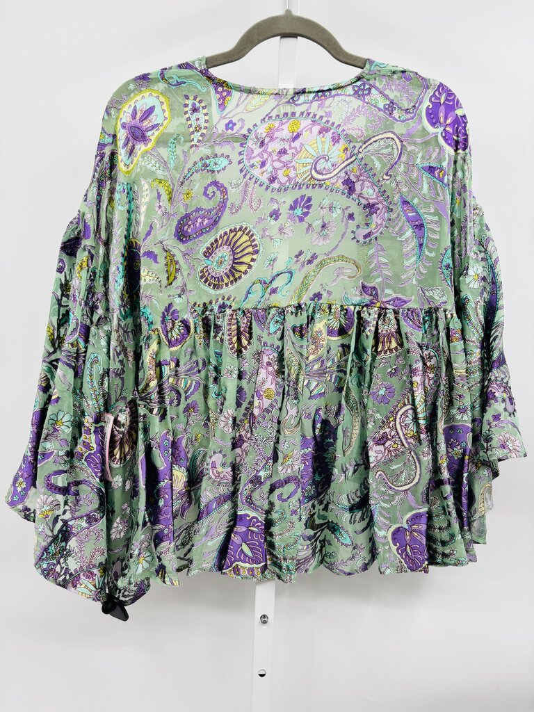 Urban Outfitters Kimono Green OS
