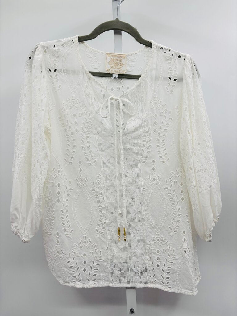 Jade: Johnny Was Blouse White M
