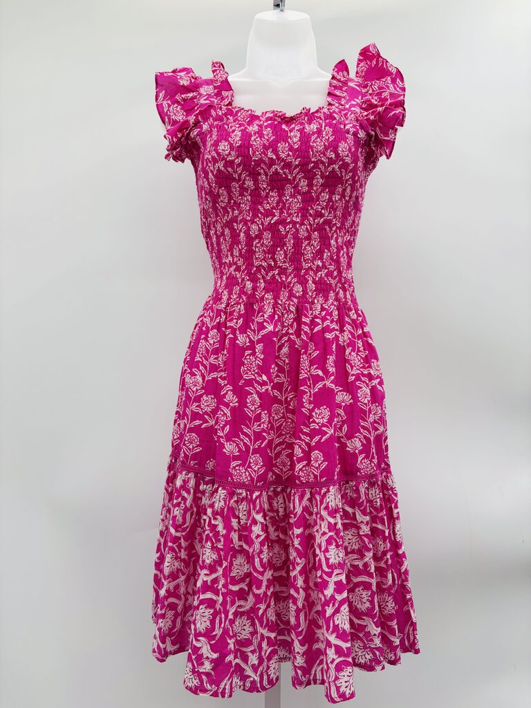 Ro's Garden Dress Pink S
