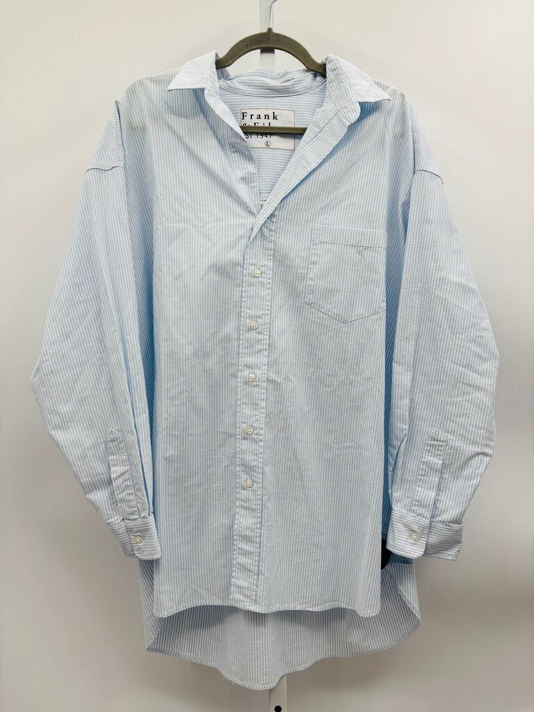 Frank & Eileen Shirt Blue L