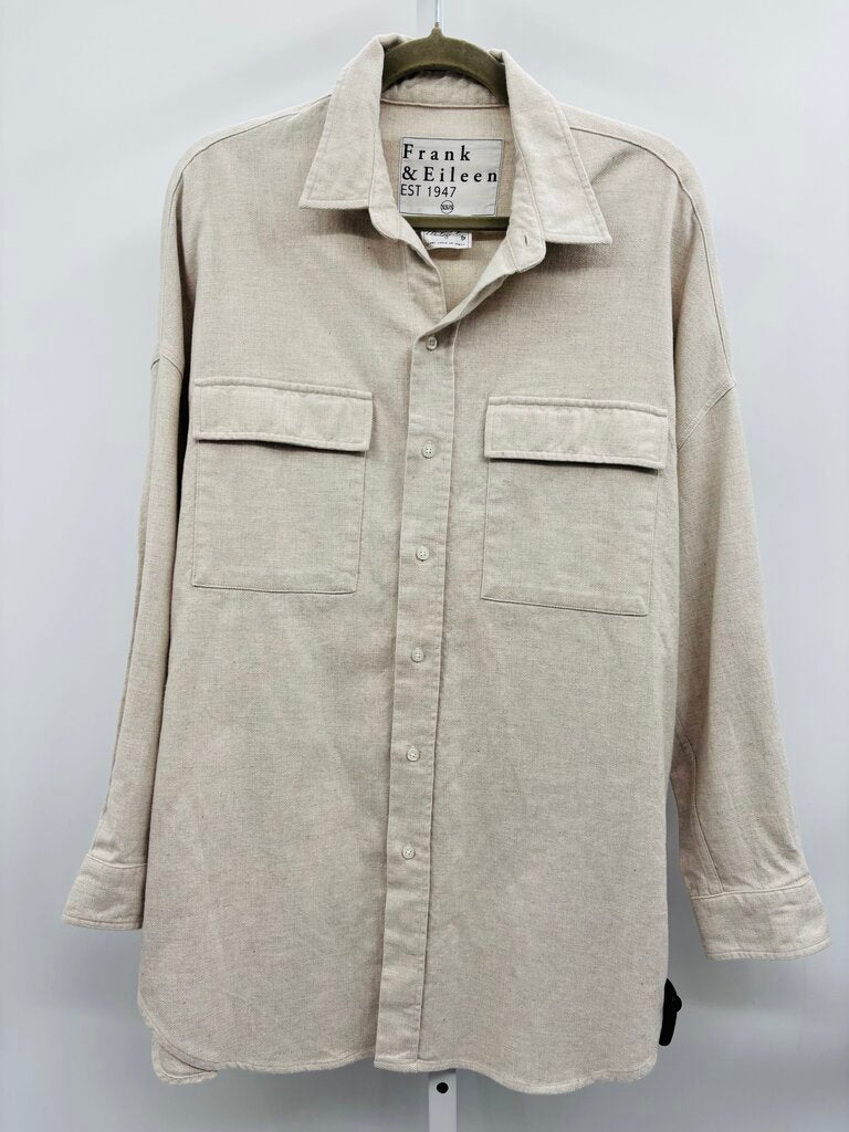 Frank & Eileen Shirt Beige S