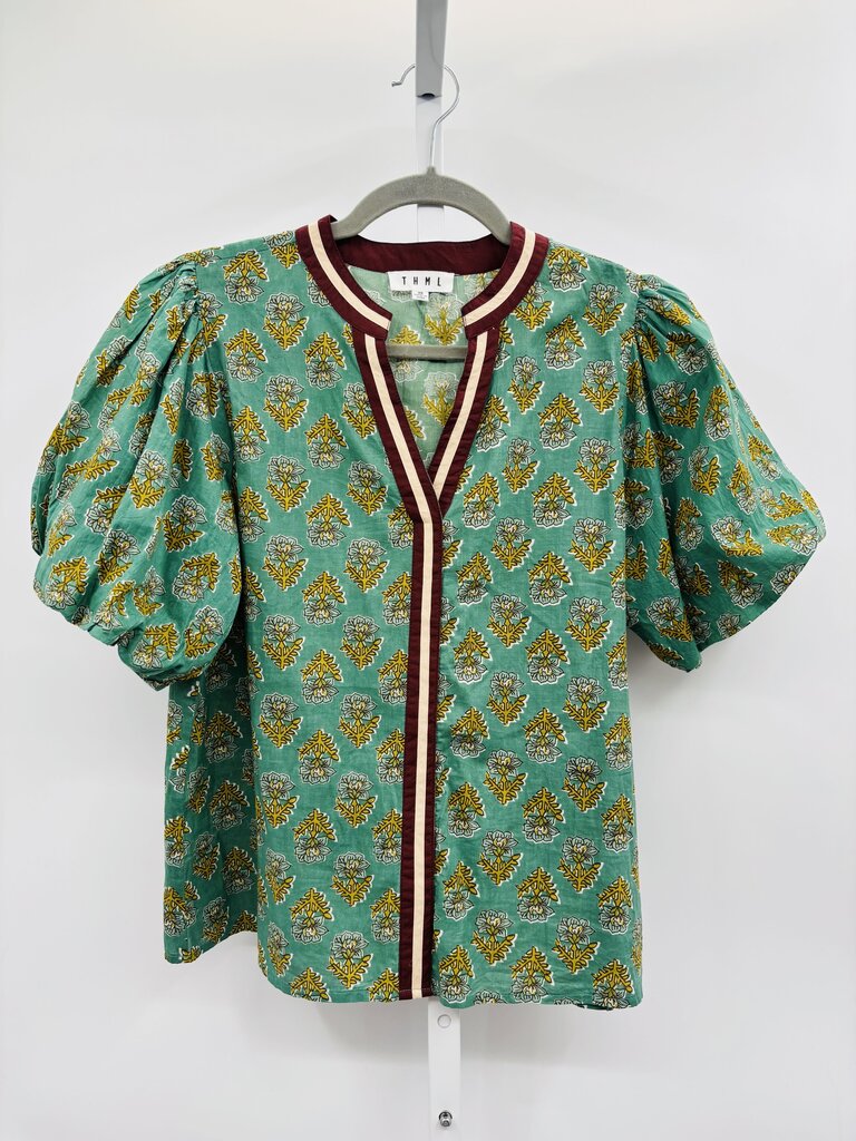 THML Blouse Green XS