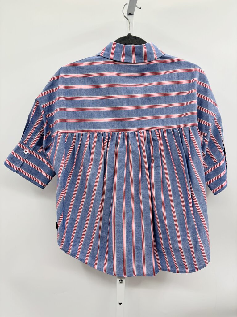 Joy Joy Shirt Blue S