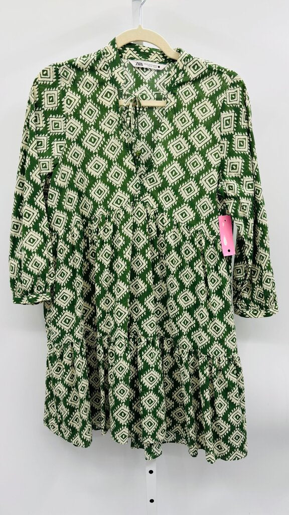 Zara Dress Green S