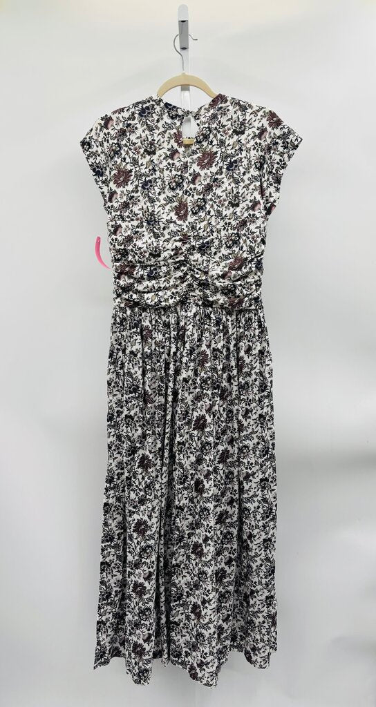 Rachel Comey Maxi Dress White/ Brown 10