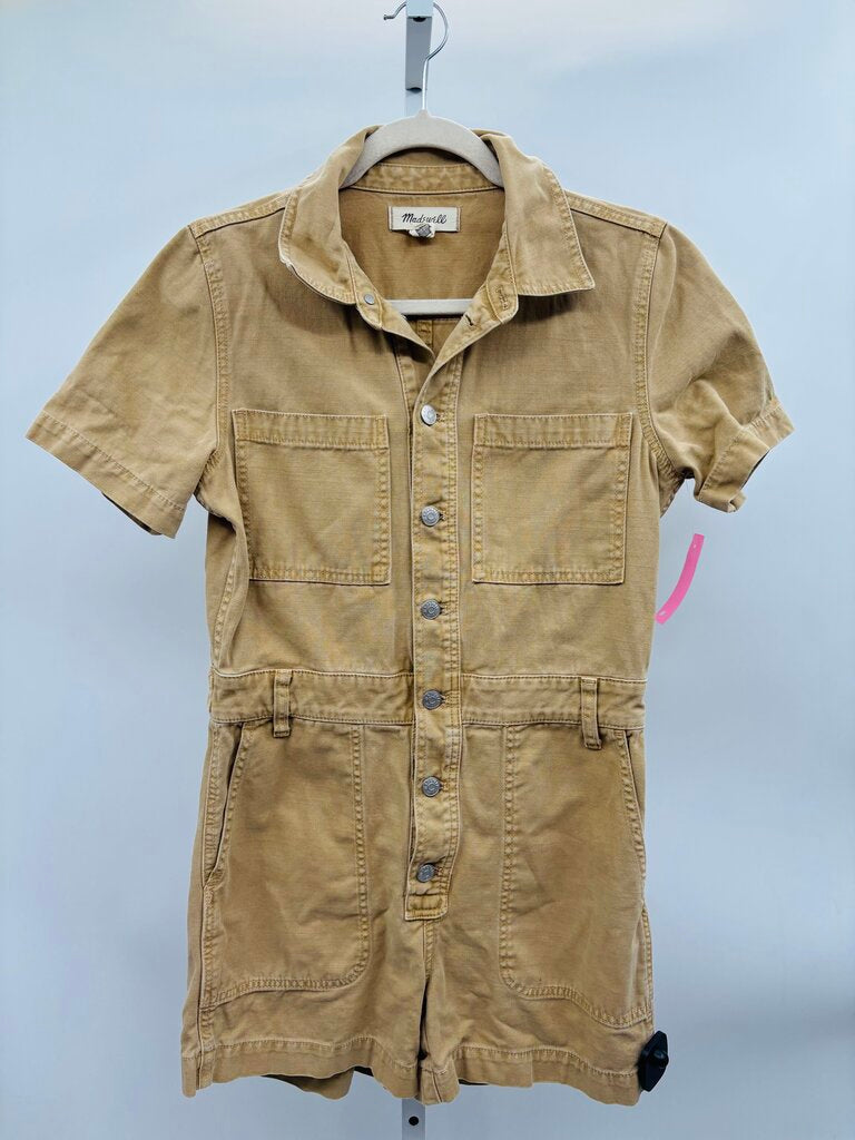 Madewell Romper Tan S