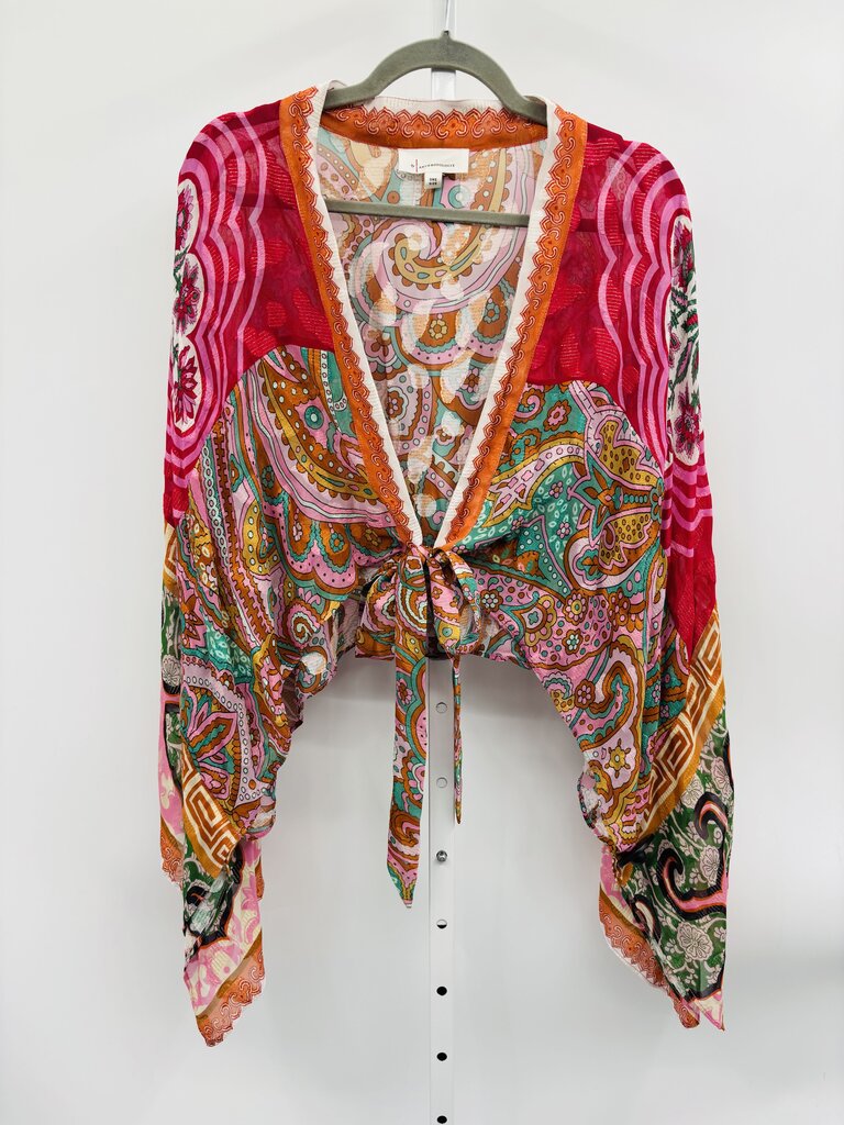 Anthropologie Kimono Multi OS