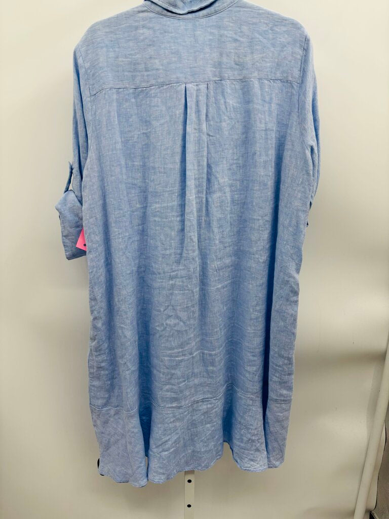 J. McLaughlin Dress Blue XL