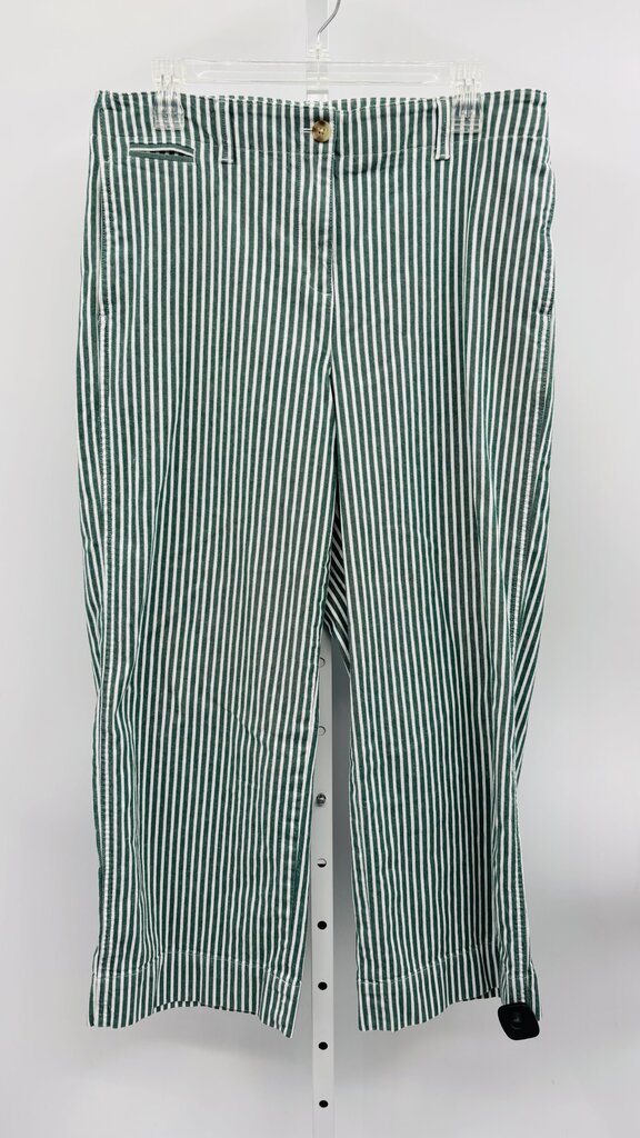 Talbots Pants Wide Leg Green 10