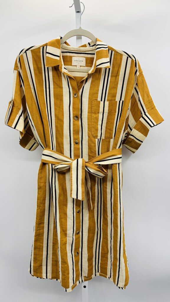 Sezane Dress Yellow L