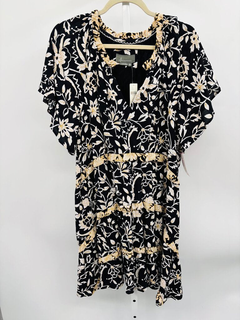Anthropologie Dress Black XL