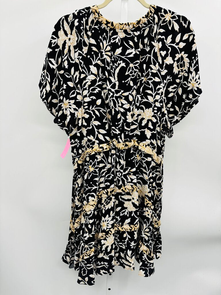 Anthropologie Dress Black XL
