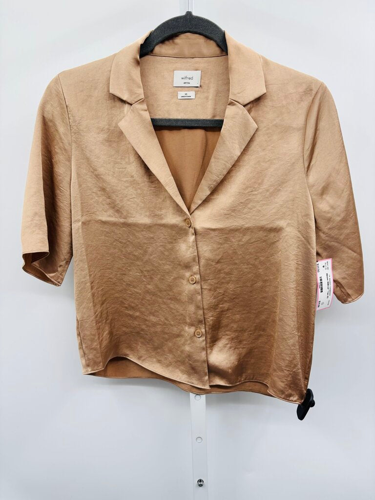 Wilfred Blouse Tan XS