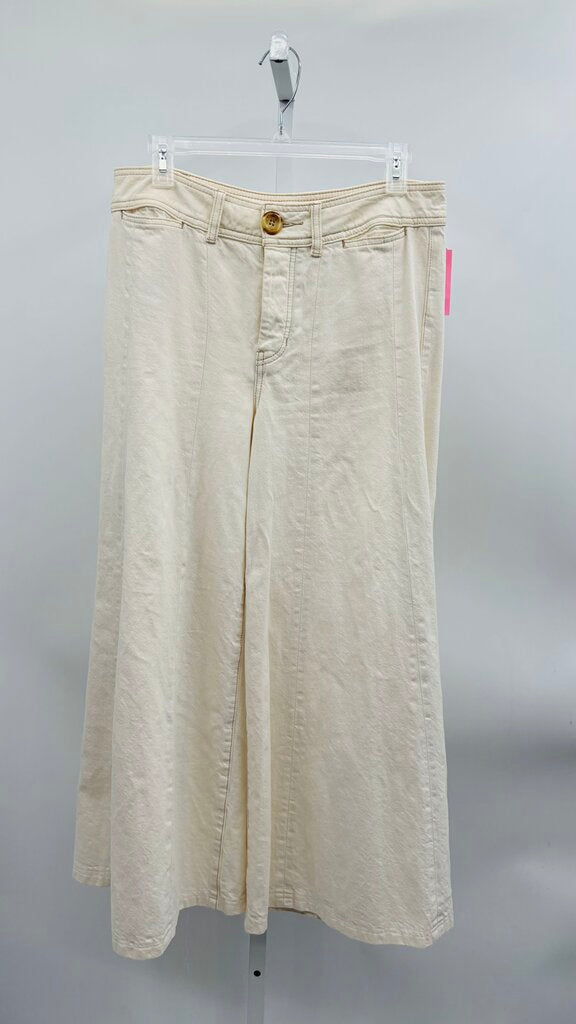 We the Free Jeans Wide Leg Beige 8