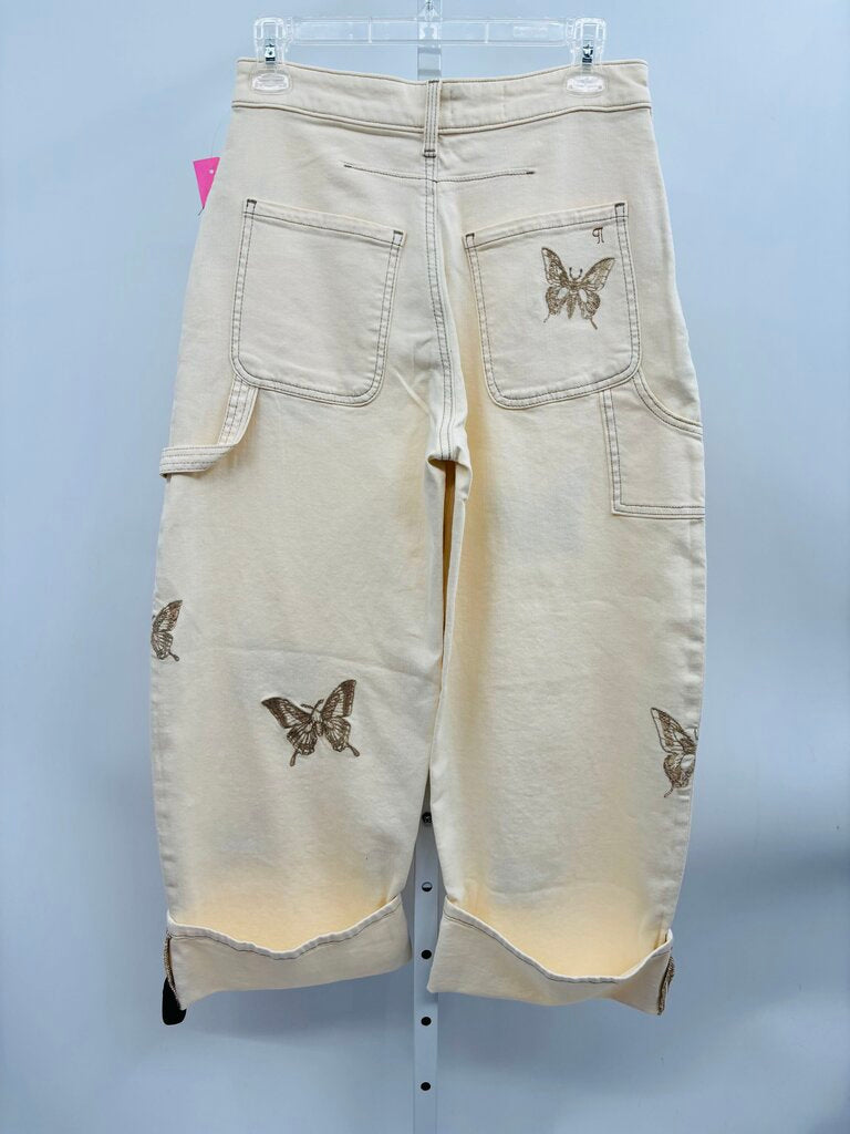 Pilcro Jeans Beige 2