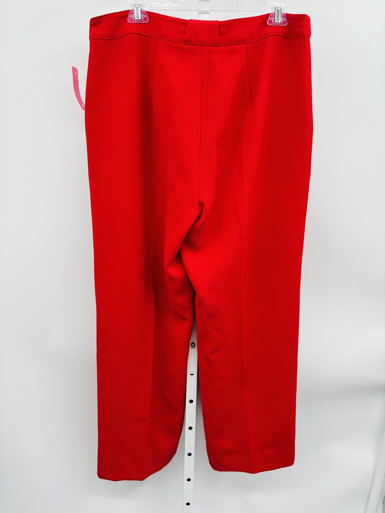 Aqua Pants Wide Leg Red XL
