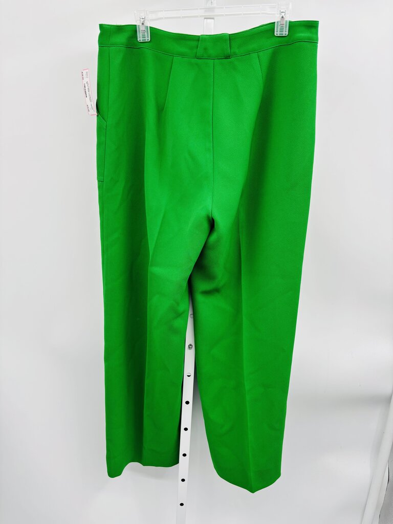 Aqua Pants Wide Leg Green XL