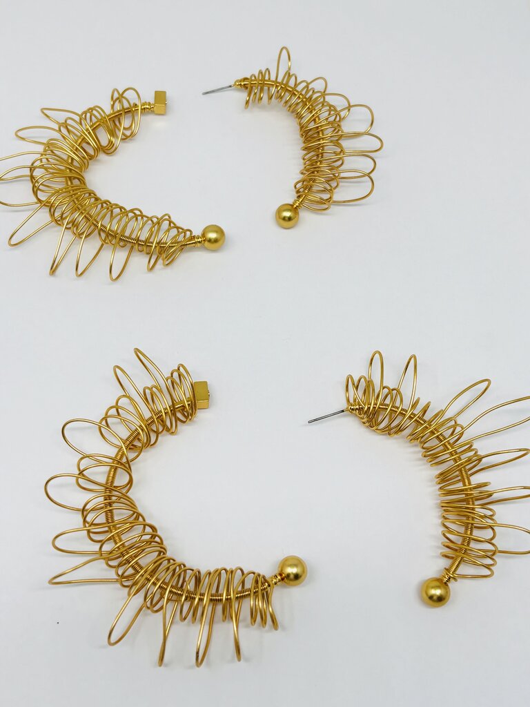 KHOI Earrings Gold