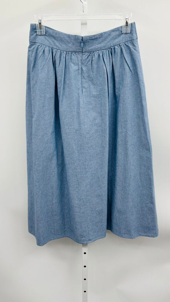 Boden Skirt Midi Blue 4