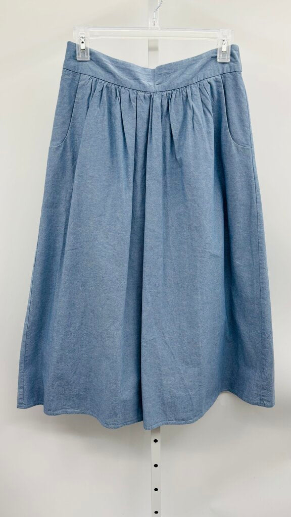 Boden Skirt Midi Blue 4