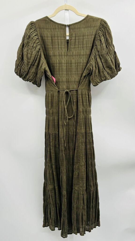 Ivy + Jack Maxi Dress Green 10