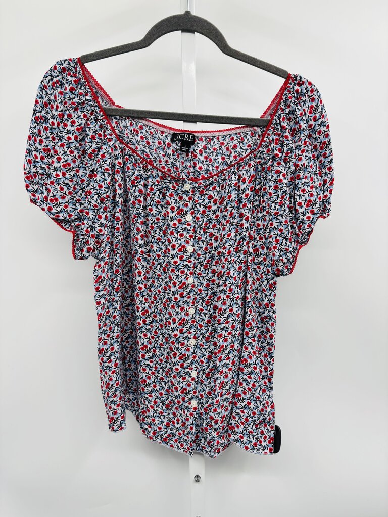 J. Crew Top Red L