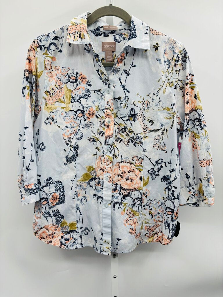 Chico's Shirt Blue M