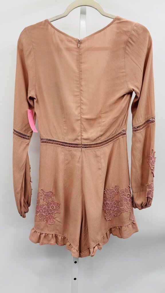 For Love and Lemons Romper Pink S