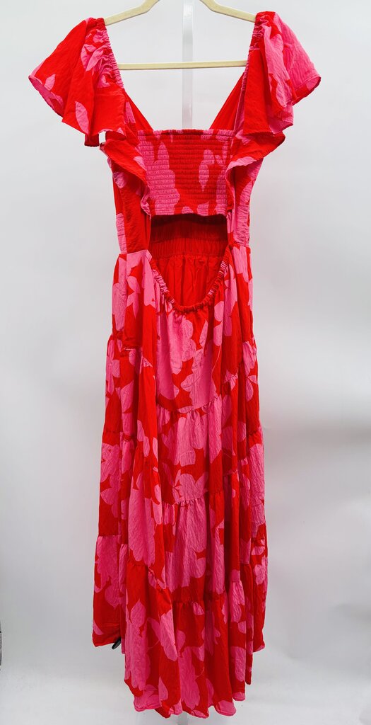 Anthropologie Maxi Dress Red M