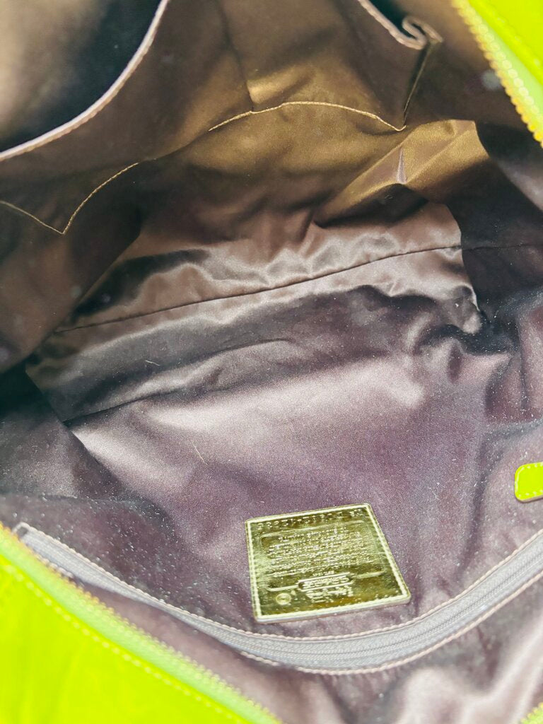 Coach Handbag Green