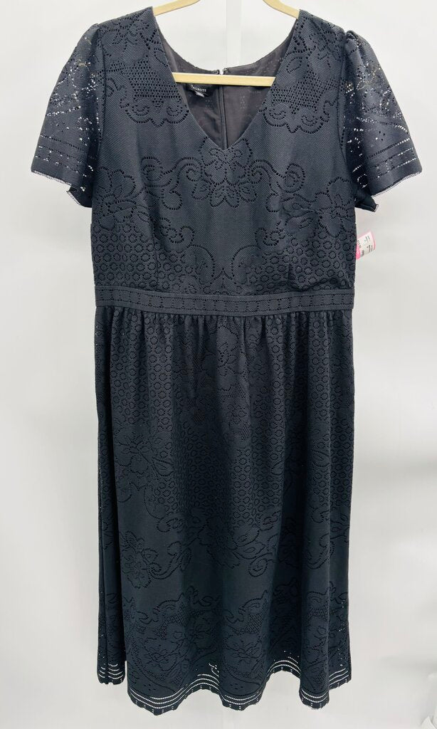 Talbots Maxi Dress Black 14