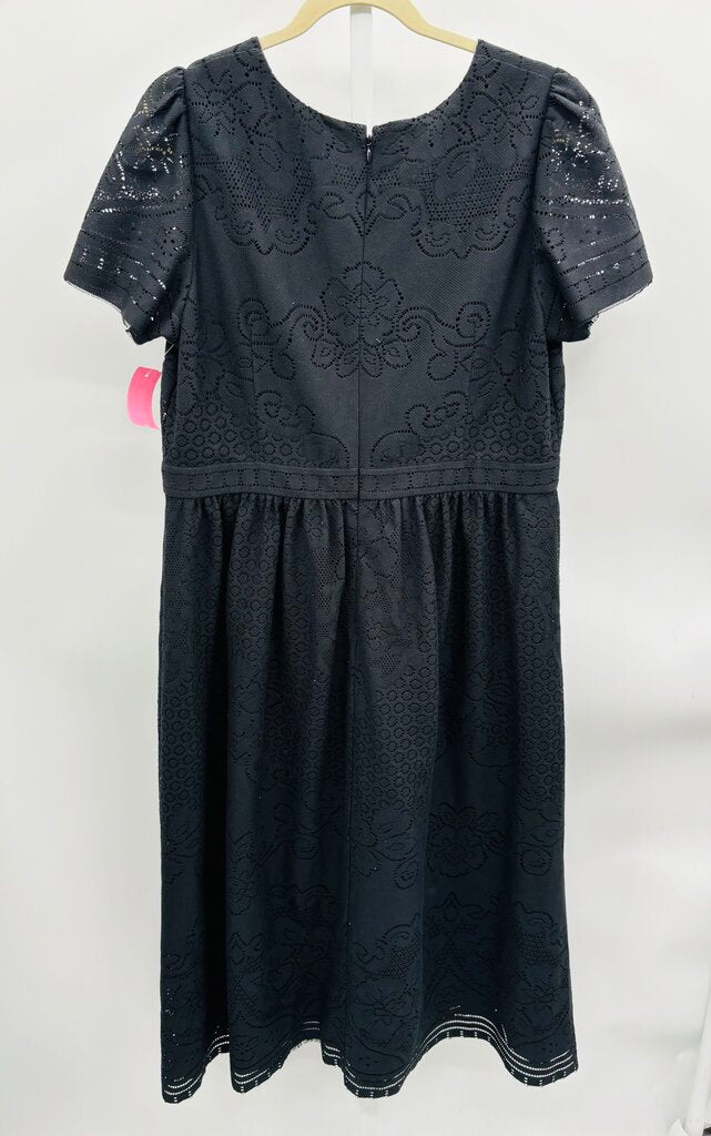 Talbots Maxi Dress Black 14