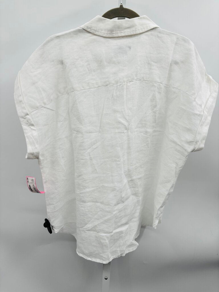 Talbots Top White XL