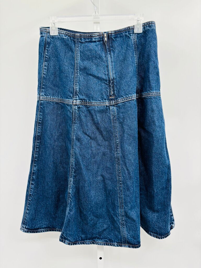 Madewell Skirt Denim 8