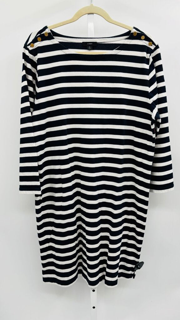 J. Crew Dress Navy XL