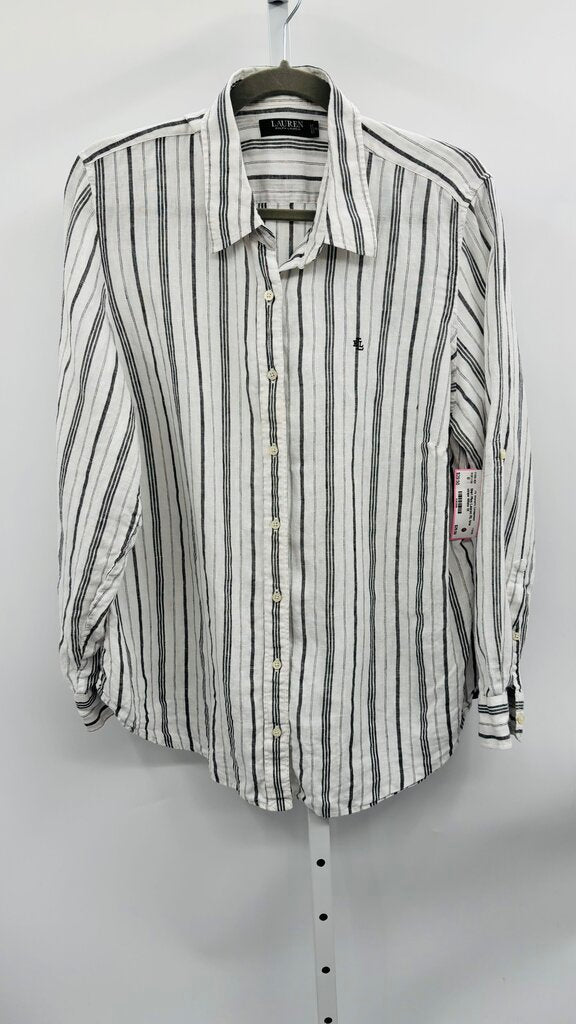 Lauren: RL Shirt Plus White 1X