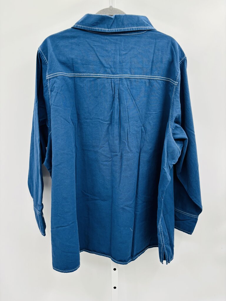Noble Shirt Plus Blue 2X