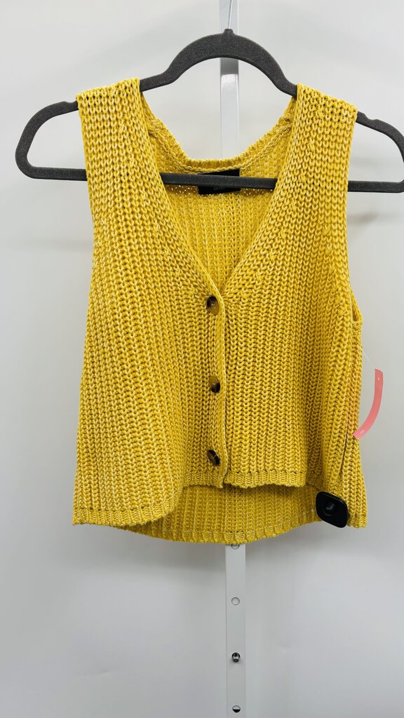 Vici Sweater Vest Yellow S