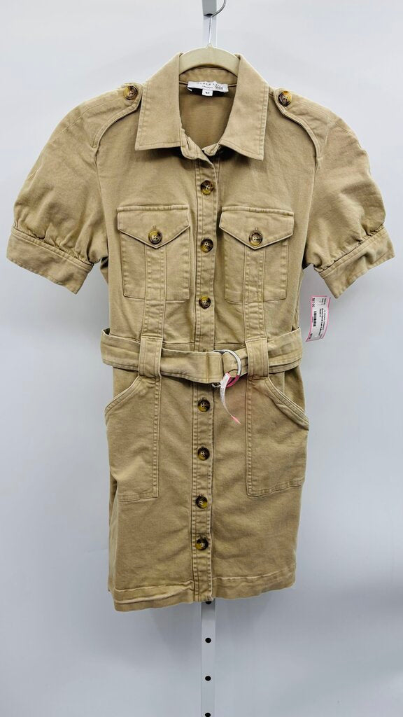 Derek Lam Collective Dress Khaki S